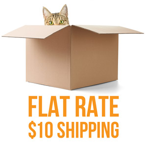 Flat rate $10.00 shipping